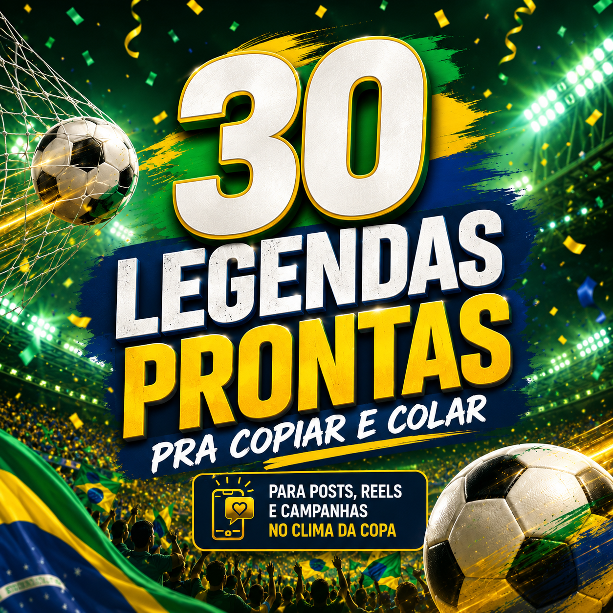 30 legendas prontas
