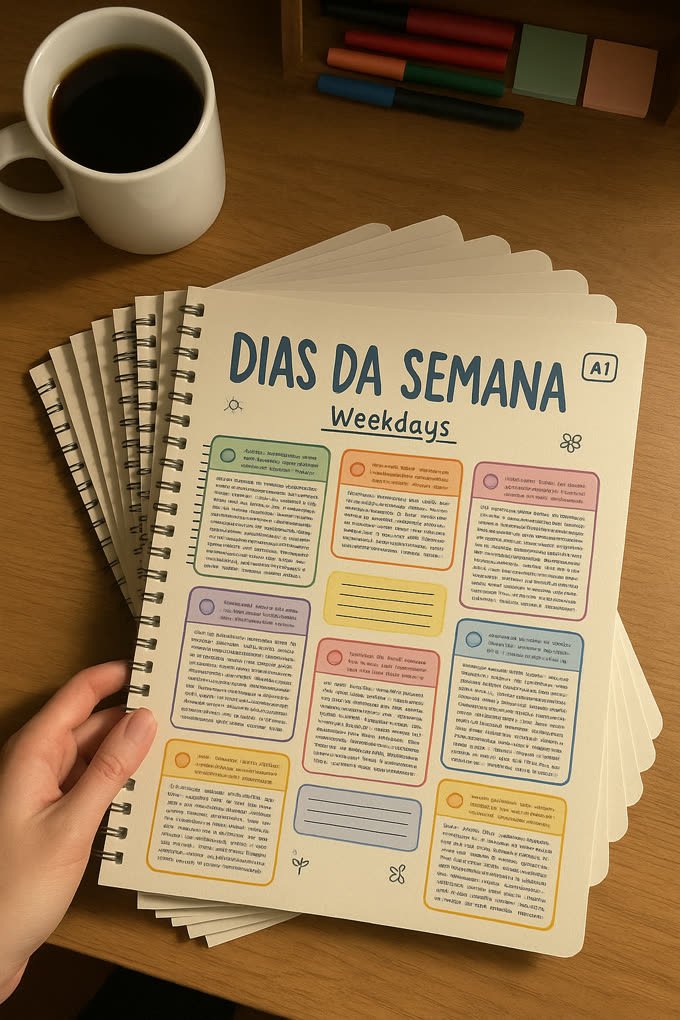 Aluno usando os mapas mentais