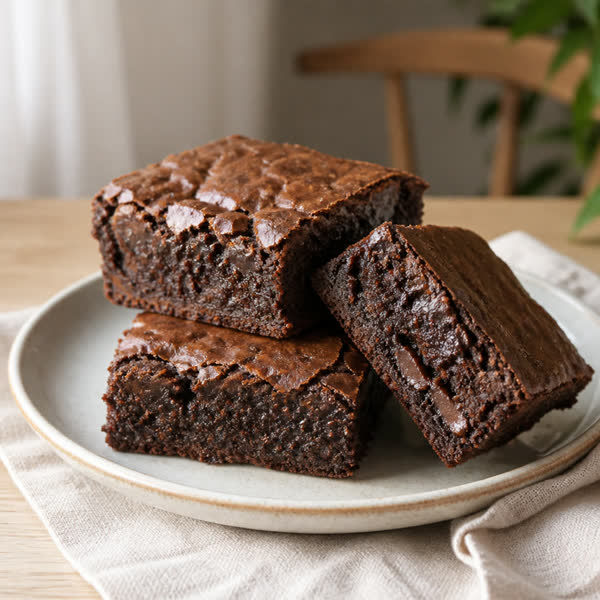 Brownie sem açúcar